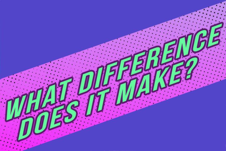 What Difference Does It Make Conference